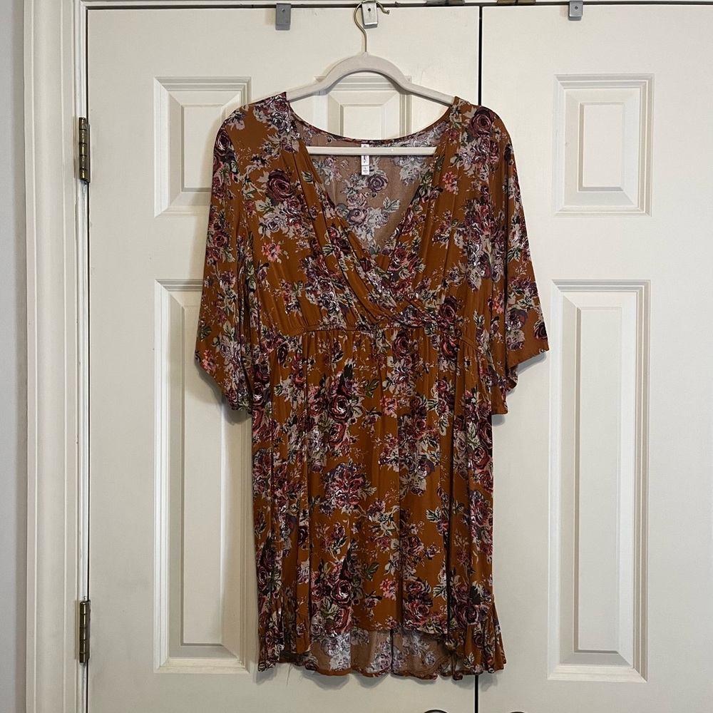 xhilaration floral dress